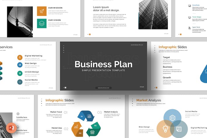 企业商业计划书项目方案PPT模板 - 顶尖PPT