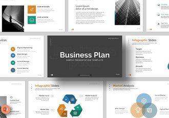 企业商业计划书项目方案PPT模板 - 顶尖PPT
