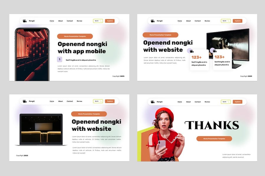 电影制作工作室项目介绍讲述展示方案PPT模板 - 顶尖PPT