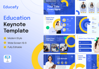 教育教学培训机构主题keynote模板 - 顶尖PPT