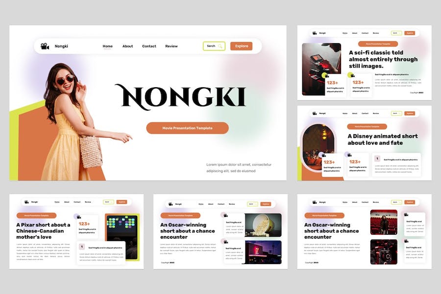 电影制作工作室项目介绍讲述展示方案PPT模板 - 顶尖PPT