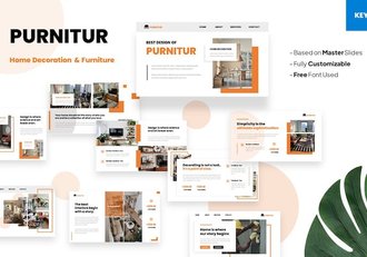 家居家具装修装饰Keynote模板 - 顶尖PPT