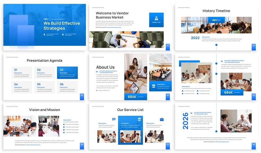 供应商采购商项目合作keynote模板 - 顶尖PPT
