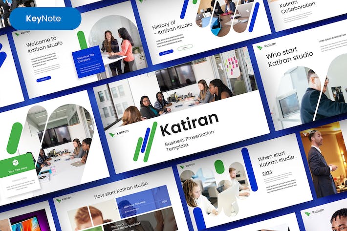 精美大气企业合作商业计划营销策划通用keynote模板 - 顶尖PPT