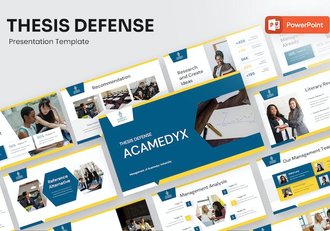 学位论文答辩展示演讲PPT模板 - 顶尖PPT