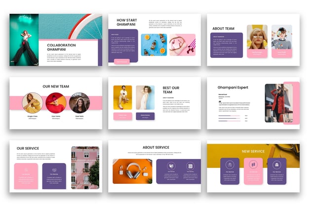 创意品牌推广营销策略Keynote模板 - 顶尖PPT