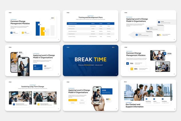 变更管理体系建设实施PPT模板 - 顶尖PPT