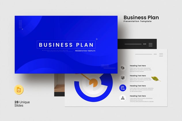 新拟态设计欧美商业风格投资PPT模板 - 顶尖PPT