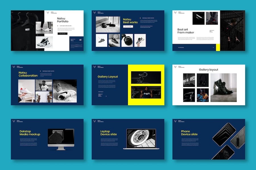 商务工作汇报团队协作管理Keynote模板 - 顶尖PPT