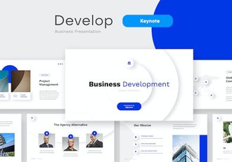 业务开发项目推介路演书Keynote模板 - 顶尖PPT