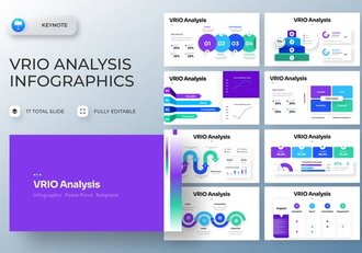 VNIO分析信息图表keynote模板 - 顶尖PPT