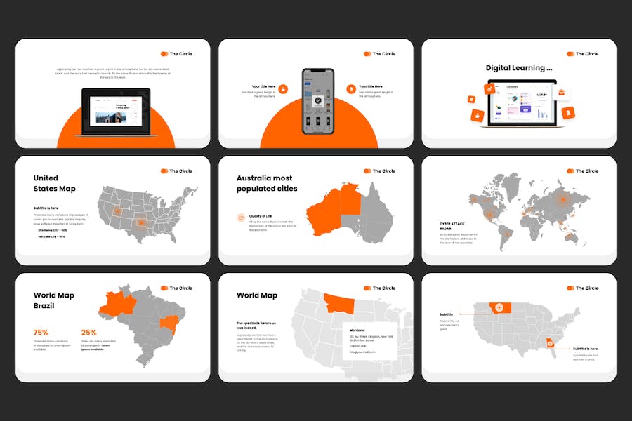 公司宣传介绍商务风格PPT模板 - 顶尖PPT