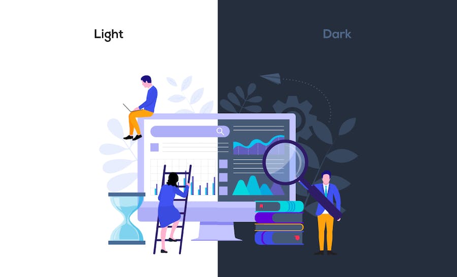 动态矢量插画主题Keynote模板 - 顶尖PPT