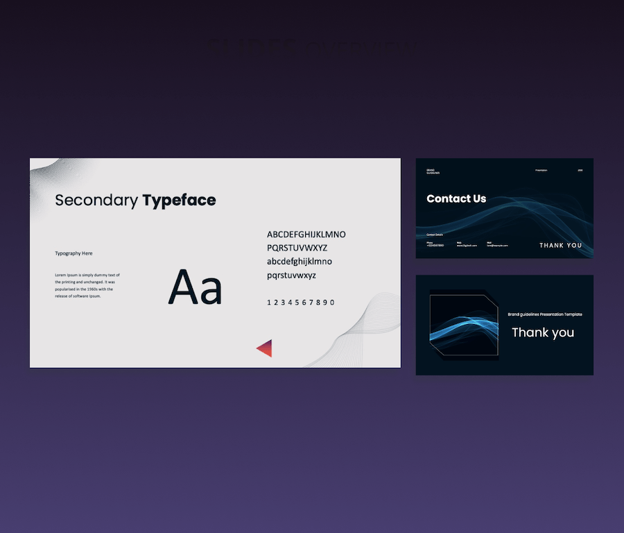 品牌指南演示PPT模板 - 顶尖PPT