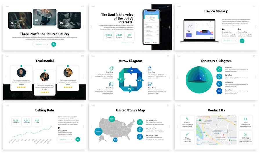 广告设计创意展示运营方案Keynote模板 - 顶尖PPT