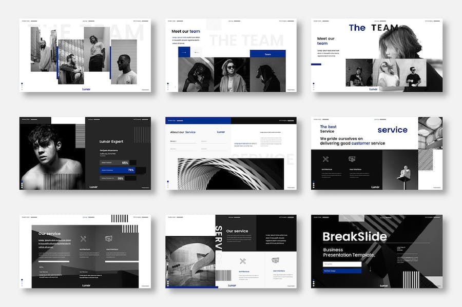 房产商业项目开发推介PPT模板 - 顶尖PPT