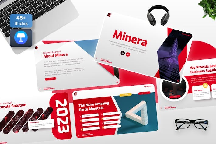 商务项目展示融资计划Keynote模板 - 顶尖PPT