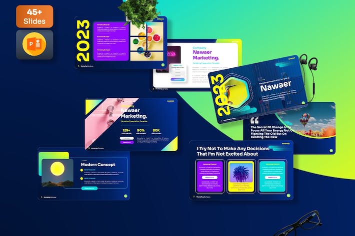 市场营销活动策划方案主题PPT模板 - 顶尖PPT