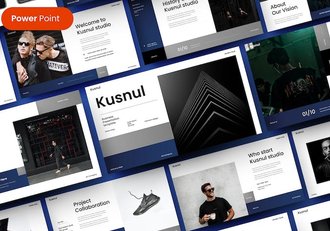 商务品牌推广设计策略营销方案PPT模板 - 顶尖PPT