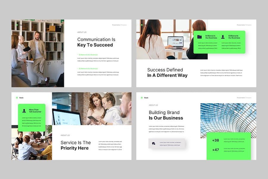 创业融资项目路演球场平台Keynote模板 - 顶尖PPT