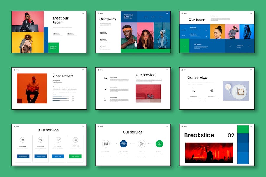 商务工作汇报总结演讲Keynote模板 - 顶尖PPT