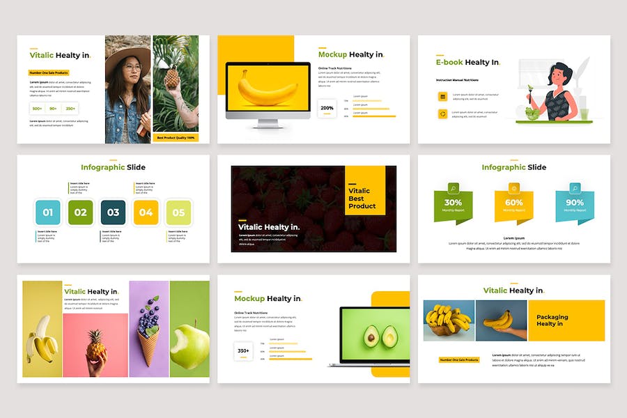 健康医疗卫生教育宣传PPT模板 - 顶尖PPT