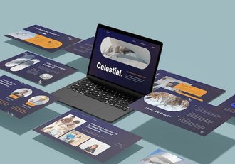 数字商业讲述展示技术应用管理PPT模板 - 顶尖PPT