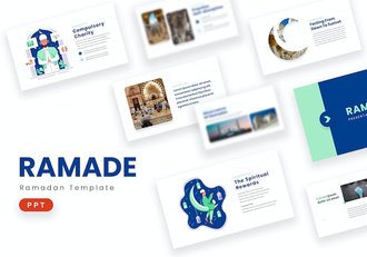 斋月节日文化活动介绍PPT模板 - 顶尖PPT