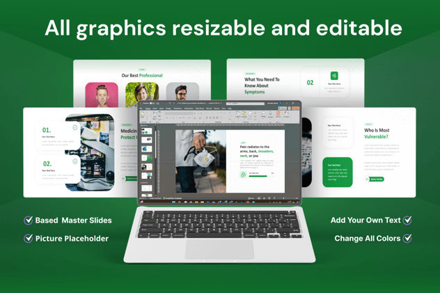 疾病教育预防措施治疗方法PPT模板 - 顶尖PPT