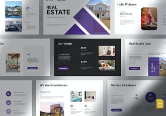 房地产楼盘销售展示介绍PPT模板 - 顶尖PPT