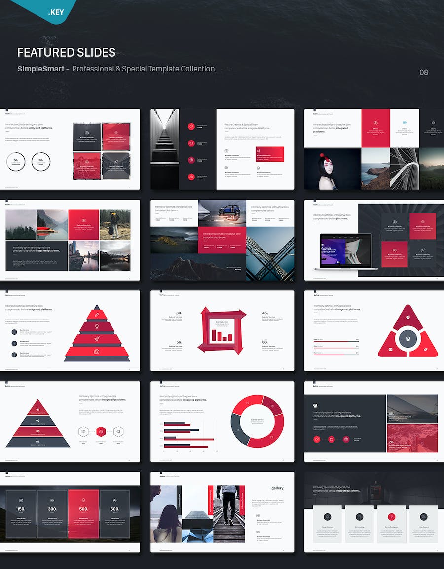 创意业务合作商业计划商务keynote模板 - 顶尖PPT