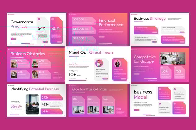 执行摘要记录PPT模板 - 顶尖PPT