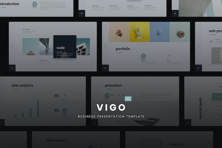 简约小型企业介绍业务通用PPT模板 - 顶尖PPT