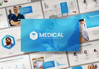 医疗卫生机构工作汇报PPT模板 - 顶尖PPT