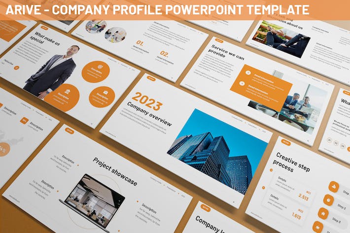 公司简介发展历程PPT模板 - 顶尖PPT