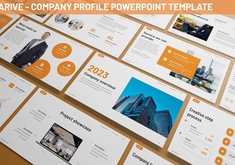 公司简介发展历程PPT模板 - 顶尖PPT