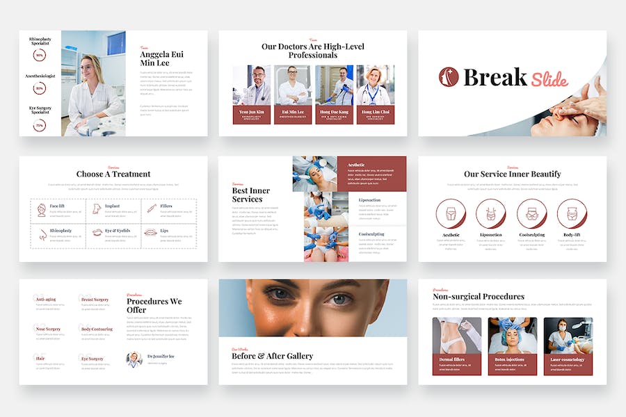 美妆品牌宣传产品介绍PPT模板 - 顶尖PPT