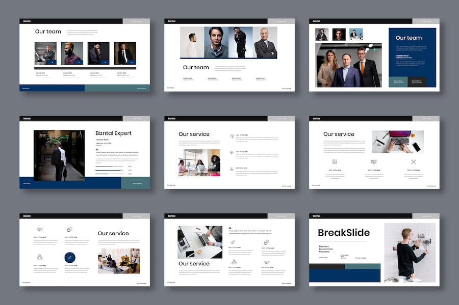 商务业务工作总结汇报Keynote模板 - 顶尖PPT