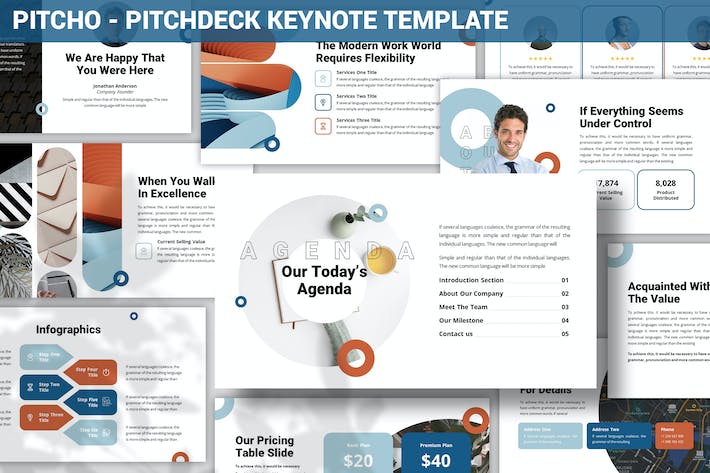 融资项目路演讲述方案Keynote模板 - 顶尖PPT