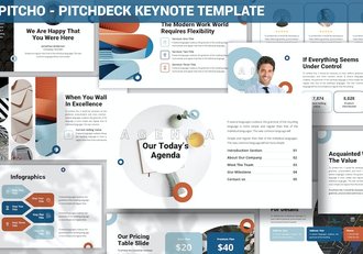 融资项目路演讲述方案Keynote模板 - 顶尖PPT