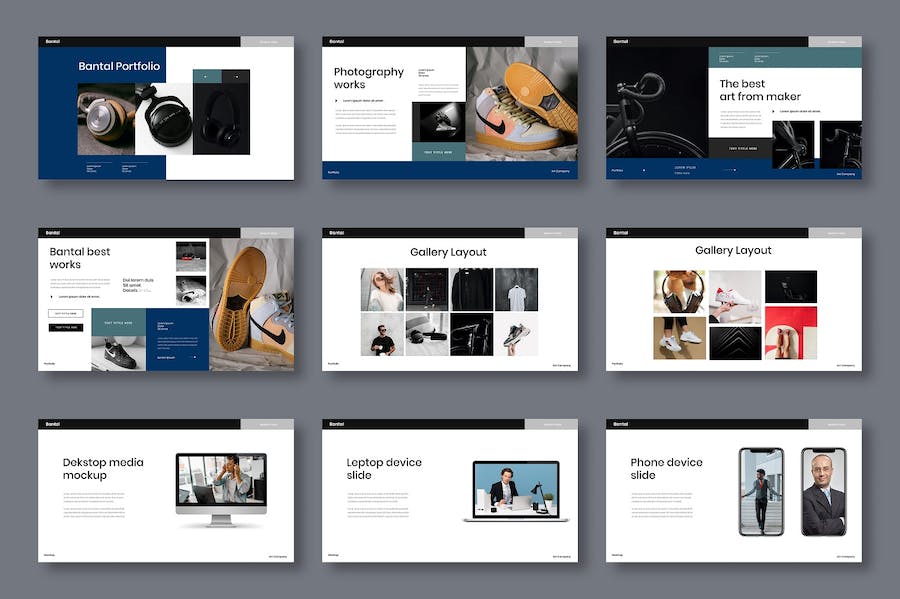 商务业务工作总结汇报Keynote模板 - 顶尖PPT