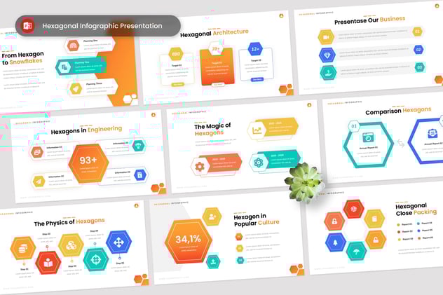 按性别分类信息图形PPT模板 - 顶尖PPT