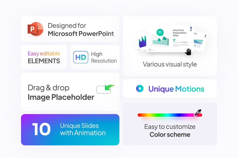 智能Excel折线数据图形PPT模板 - 顶尖PPT