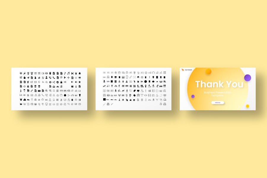 创意商务企业品牌展示PPT模板 - 顶尖PPT