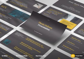 学术研究论文答辩PPT模板 - 顶尖PPT