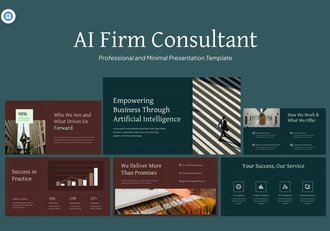 人工智能顾问公司业务宣讲Keynote演讲模板 - 顶尖PPT