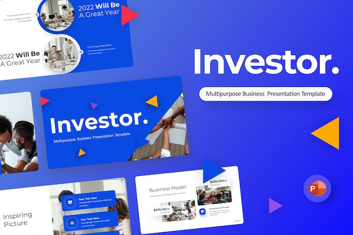 企业投资分析股东大会PPT模板 - 顶尖PPT