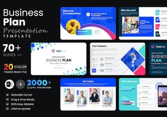 商业计划融资融资PPT模板 - 顶尖PPT