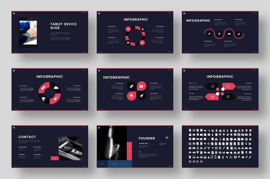 高端大气商业计划产品营销多用途keynote模板 - 顶尖PPT