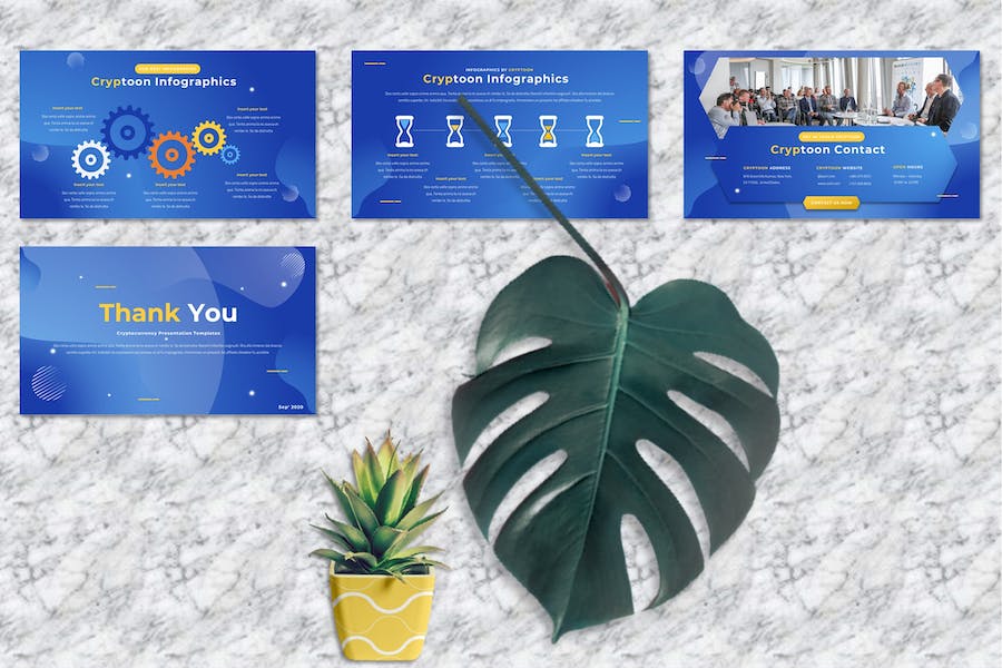 加密货币PPT模板 - 顶尖PPT